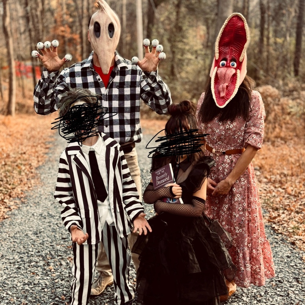 Barbara Maitland - Beetlejuice Costume - dress and mask